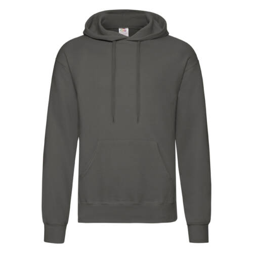 Fruit of the Loom Classic Hooded Sweat Classic Hooded Sweat – 2XL, Light Graphite-GL