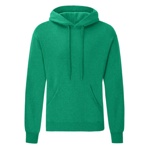 Fruit of the Loom Classic Hooded Sweat Classic Hooded Sweat – 2XL, Heather Green-RX