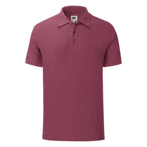 Fruit of the Loom Iconic Polo Iconic Polo – 2XL, Heather Burgundy-H1