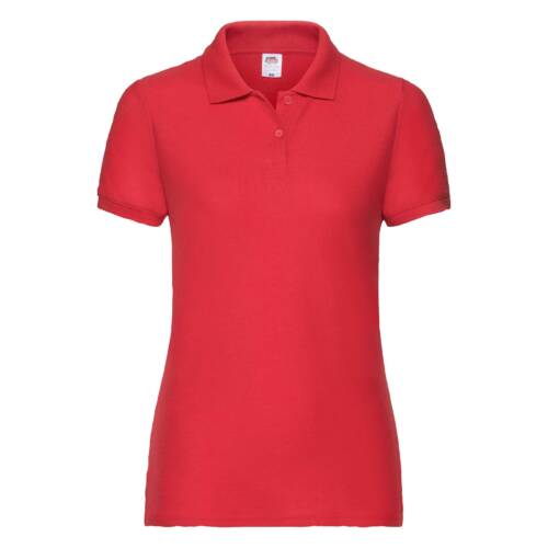 Fruit of the Loom Ladies 65/35 Polo Ladies 65/35 Polo – 2XL, Red-40