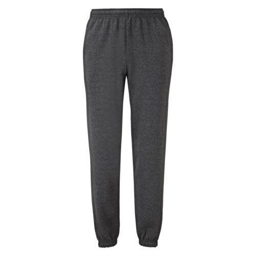 Fruit of the Loom Classic Elasticated Cuff Jog Pants Classic Elasticated Cuff Jog Pants – 2XL, Dark Heather Grey-HD