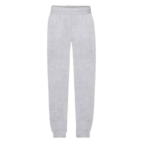 Fruit of the Loom Kids Classic Elasticated Cuff Jog Pants Kids Classic Elasticated Cuff Jog Pants – 116, Heather Grey-94