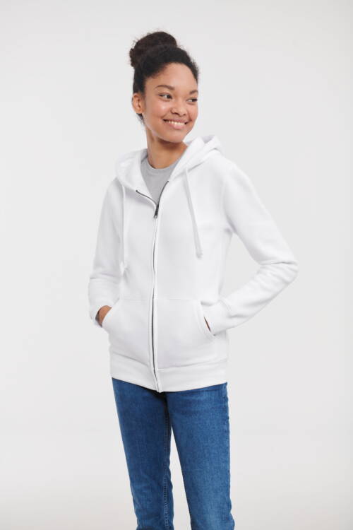 RUSSELL Ladies Authentic Zipped Hood Jacket