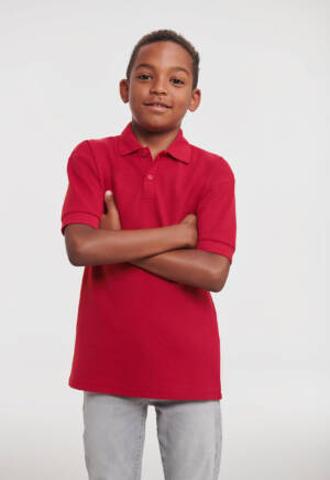 RUSSELL Childrens Classic Polycotton Polo