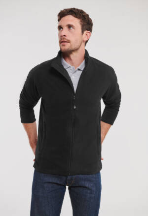 RUSSELL Mens Full Zip Microfleece