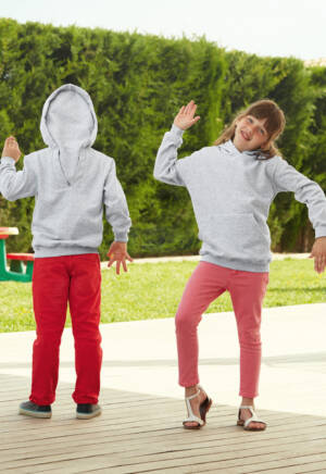 Fruit of the Loom Kids Unique Hooded Sweat