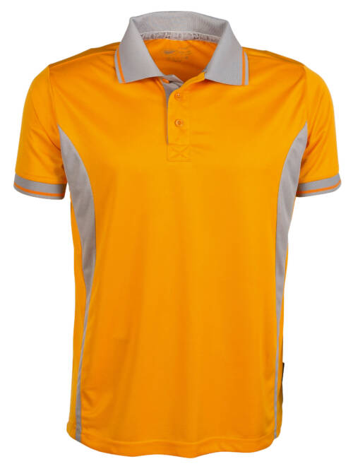 Pen Duick Herren-Polo Sport Herren-Polo Sport – 2XL, orange/light grey-44/G