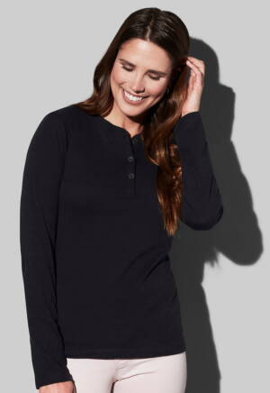 Stedman Sharon Henley Long Sleeve