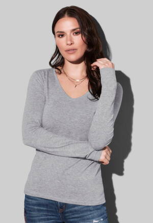 Stedman Claire V-neck Long Sleeve